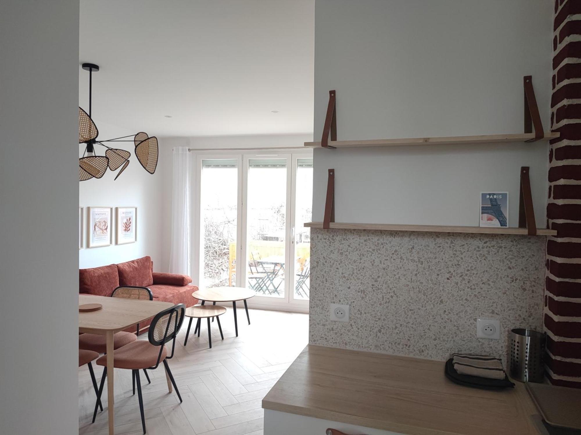 Appartement D'Architecte Avec Vue Sur Jardin La Courneuve Exterior foto